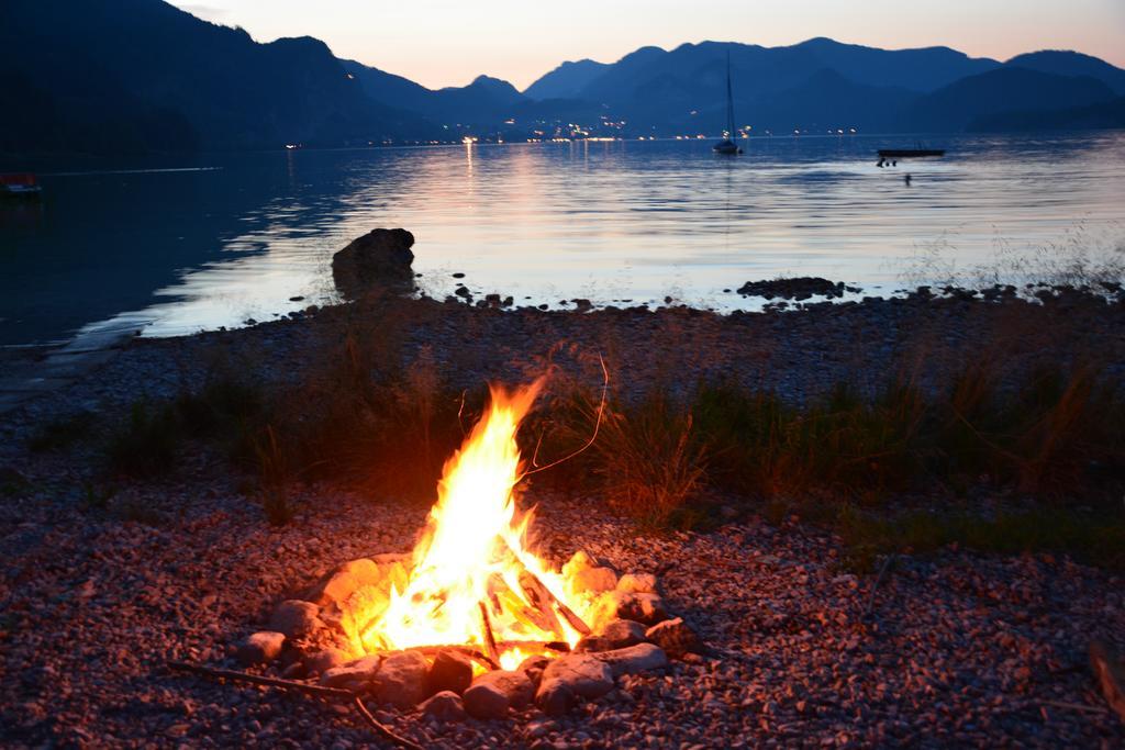 Appart Weisse Urlauben Am Wolfgangsee Sankt Gilgen Esterno foto